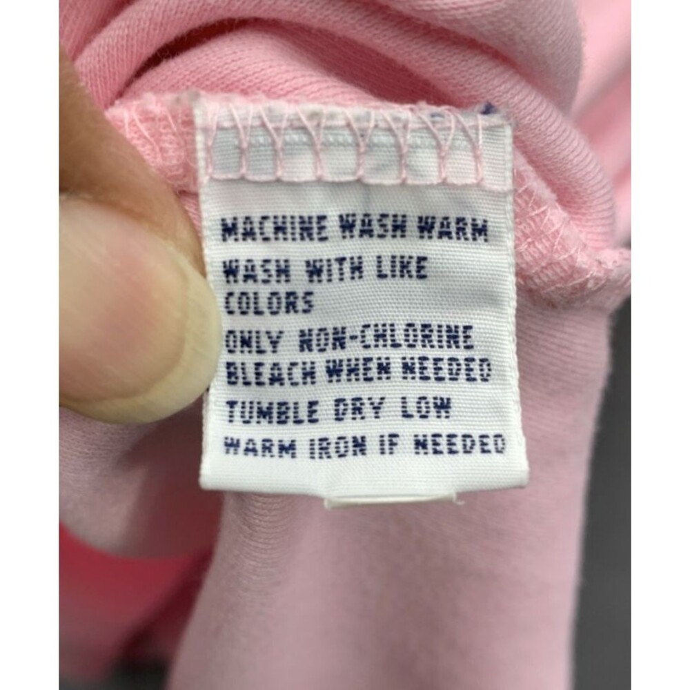 Vtg Polo Ralph Lauren Polo Shirt Mens Solid Pink Casual Size 4XB Big - Picture 11 of 13